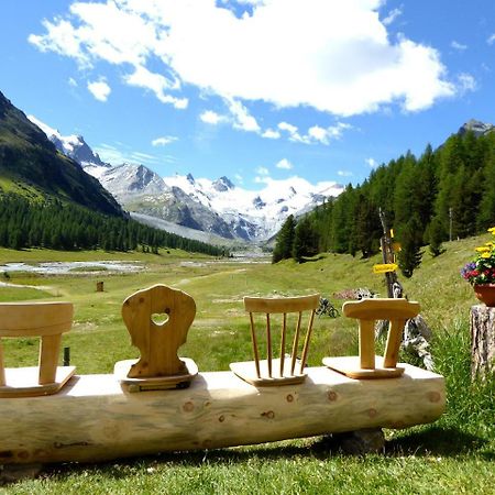 Hotel Roseg-Gletscher Pontresina Bagian luar foto