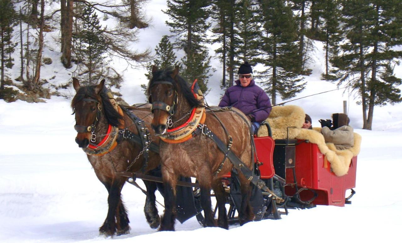 Hotel Roseg-Gletscher Pontresina Bagian luar foto